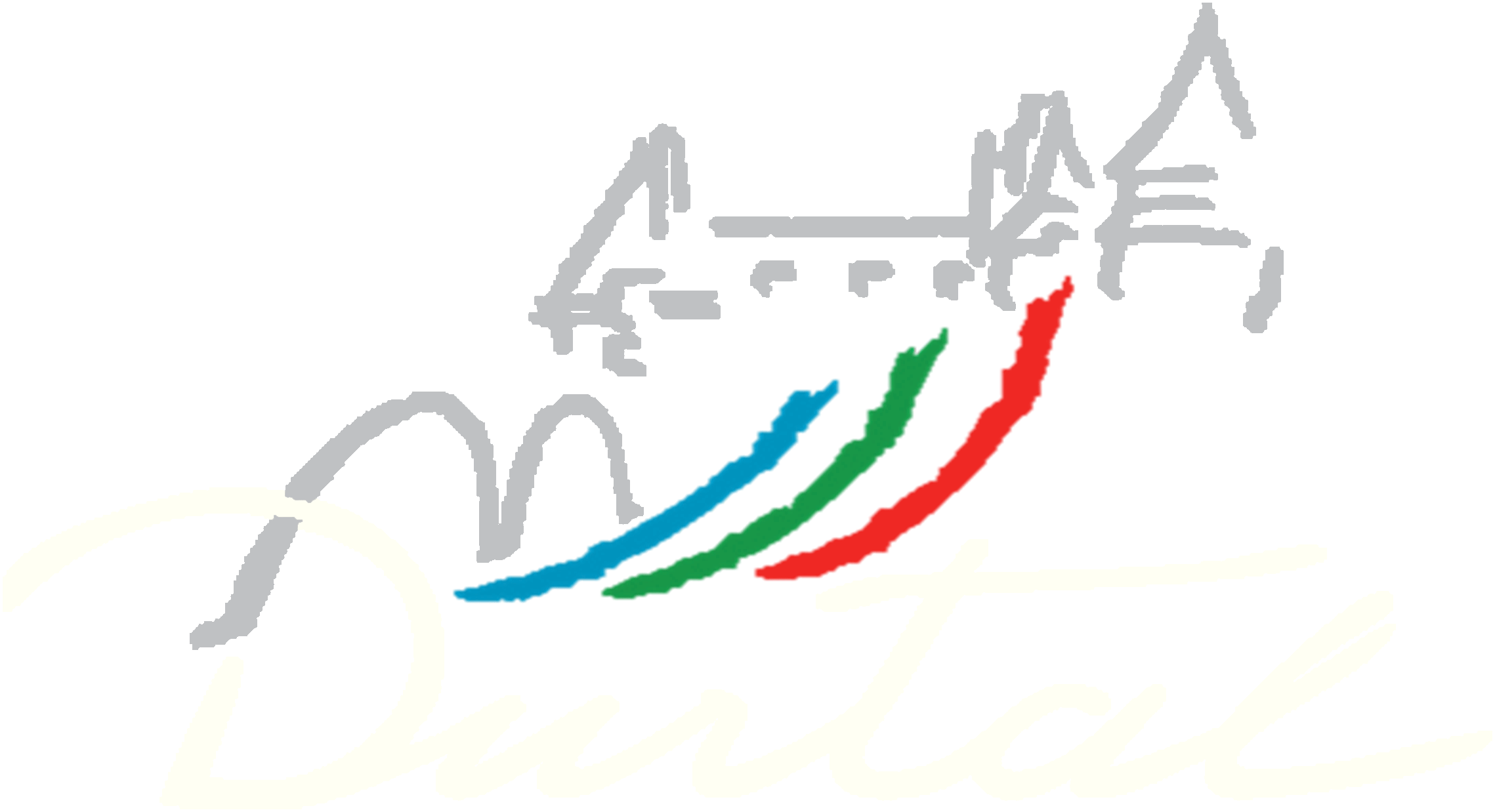 Logo Ville de Durtal - version blanche (PNG)