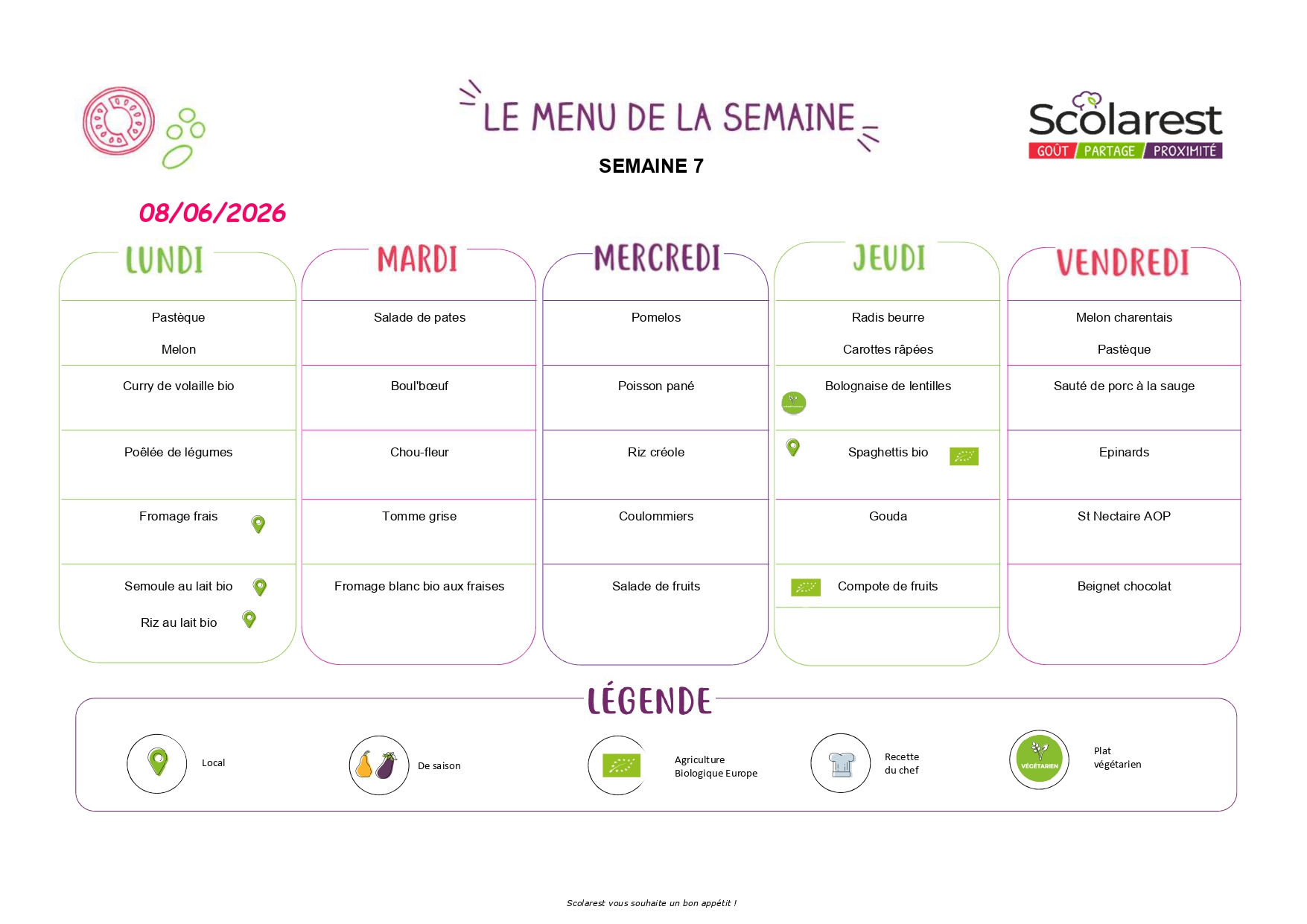 Menu cantine page 4